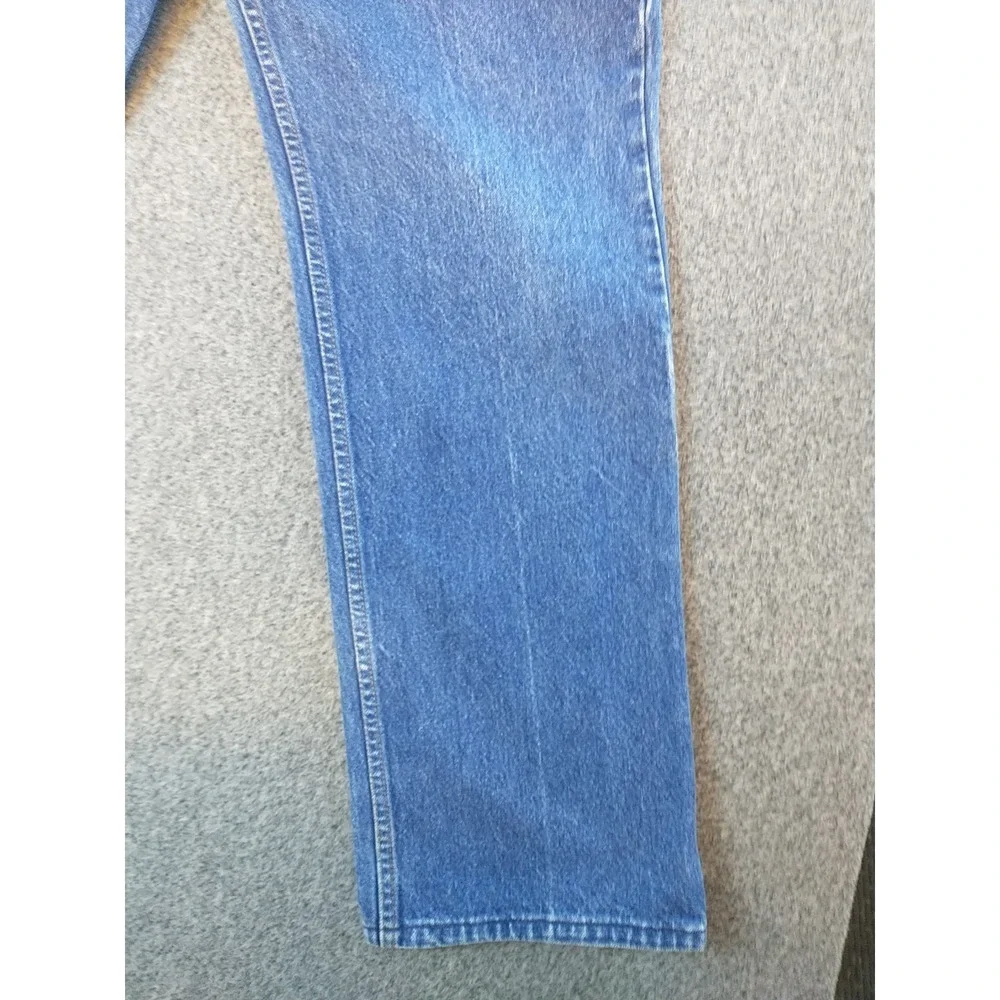 Levis 517 Orange Tab Mens 42x29 Medium Wash Blue Bootcut Jeans Vintage Made USA